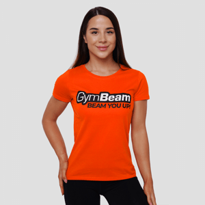Dámské Tričko Beam Orange L - GymBeam