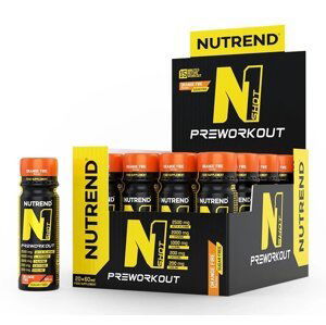 N1 Pre-Workout Shot - Nutrend 20 x 60 ml. Cherry Crush