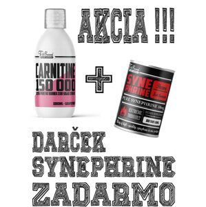 Akce: Carnitine 150 000 Tekutý + Synephrine Zdarma - FitBoom 1000 ml. + 100 tbl. Green Apple