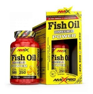 Fish Oil Omega 3 POWER - Amix 60 kaps.