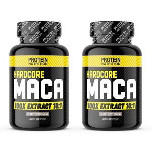 1+1 Zdarma: Hardcore Maca - Protein Nutrition 100 tbl. + 100 tbl.