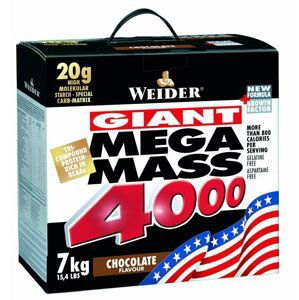 Mega Mass 4000 - Weider 7,0 kg Čokoláda