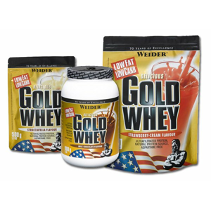 Delicious Gold Whey Protein 80% - Weider 2000 g sáčok Raspberry+Yoghurt