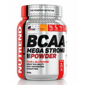 BCAA Mega Strong Powder - Nutrend 20 x 10 g Orange