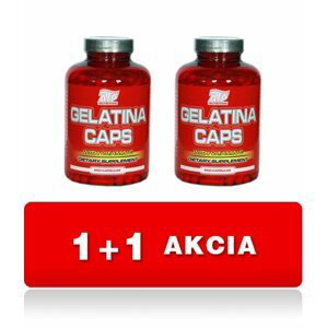 1 + 1 Zdarma: Gelatina Caps - ATP Nutrition 100 kaps + 100 kaps