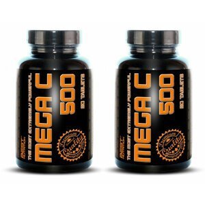 1 + 1 Zdarma: Mega C 500 + šipky od Best Nutrition 90 tbl. + 90 tbl.