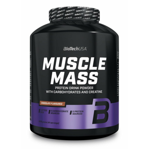 Muscle Mass od Biotech USA 1000 g sáčok Jahoda