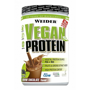 Vegan Protein od Weider 750 g Brownie Chocolate