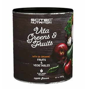 Vita Greens & Fruits with Steve - Scitec 360 g Apple