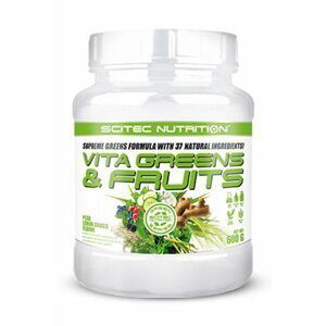 Vita Greens & Fruits od Scitec 600 g Pear+Lemon Grass