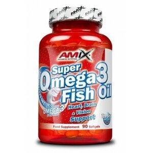 Super Omega 3 Fish Oil - Amix 180 kaps.