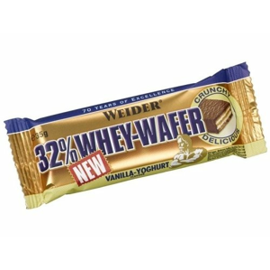 Tyčinka: 32% Whey-Wafer - Weider 35 g Hazelnut