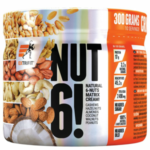 Nut 6! - Extrifit 300 g Kokosový dezert