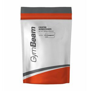 Creatine monohydrate Creapure - GymBeam 1000 g Neutral