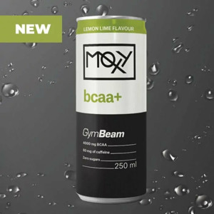 Moxy BCAA + Energy Drink - GymBeam 250 ml. Lemon Lime
