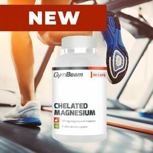 Magnesium Chelate Bisglycinate - GymBeam 90 kaps.