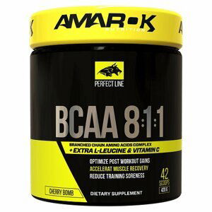 Perfect Line BCAA 8: 1: 1 - Amarok Nutrition 420 g Green Apple