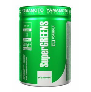 Super Greens (patentováno výtažky z ovoce a zeleniny) - Yamamoto 200 g Kiwi+Lime