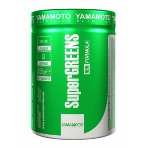 Super Greens (patentováno výtažky z ovoce a zeleniny) - Yamamoto 200 g Mint+Lime