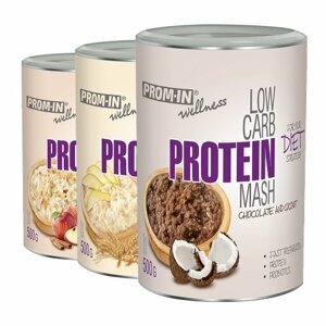 1 + 1 Zdarma: Low Carb Protein Mash - Prom-IN 500 g + 500 g Apple+Cinamon