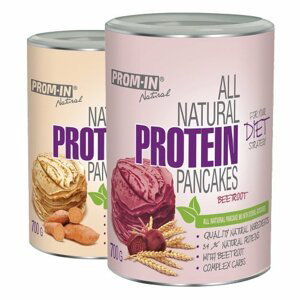 1 + 1 Zdarma: All Natural Protein Pancake - Prom-IN 700 g + 700 g Beetroot