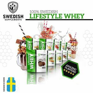 Lifestyle Whey - Švédsko Supplements 1000 g Strawberry Slush
