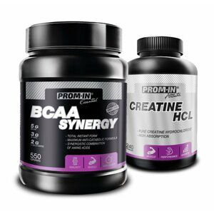 Akce: BCAA Synergy + Creatine HCL - Prom-IN 550 g + 240 kaps. Cherry