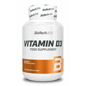 Vitamin D3 tbl. - Biotech USA 120 tbl.