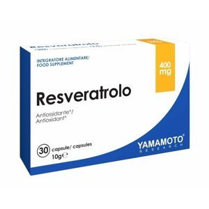 Resveratrolu (zajímavý a velmi silný antioxidant) - Yamamoto 30 kaps.