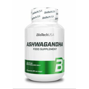 Ashwagandha - Biotech USA 60 kaps.