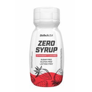 Zero Syrup - Biotech USA 320 ml. Strawberry