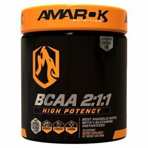 Black Line BCAA 2: 1: 1 - Amarok Nutrition 500 g Tropical