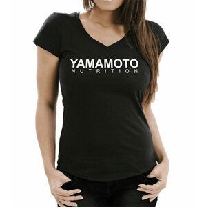 Lady T-Shirt V 145 OE - Yamamoto Active Wear Čierna XS