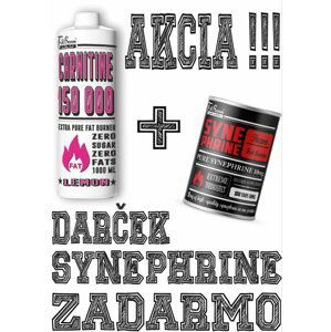 Akce: Carnitine 150 000 Tekutý + Synephrine Zdarma - FitBoom 1000 ml. + 100 tbl. Lemon