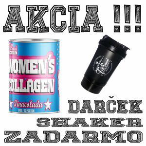 Akce: Womens Collagen + Šejkr Zdarma - FitBoom 340 g Grapefruit