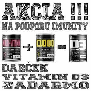 Akce: Multi-Vitamin + C 1000 + Vitamin D3 Zdarma - FitBoom 100 tbl. + 100 kaps. + 60 kaps.