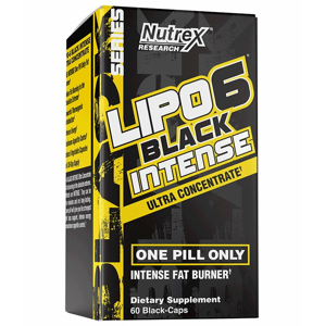 Lipo 6 Black Intense Ultra Concentrate - Nutrex 60 kaps.