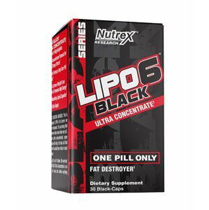 Lipo 6 Black Ultra Concentrate - Nutrex 60 kaps.