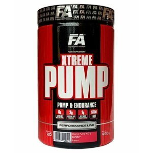 Xtreme Pump Caffeine Free - Fitness Authority 490 g Exotic