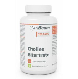 Choline bitartrát - GymBeam 120 kaps.