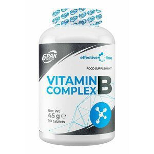 Vitamin B-Complex - 6PAK Nutrition 90 tbl.