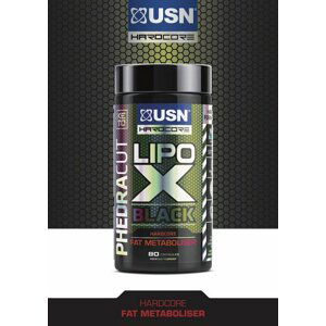 Phedra Cut Lipo X BLACK - USN 80 kaps.