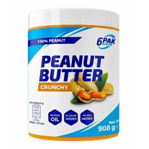 Peanut Butter - 6PAK Nutrition 908 g Crunchy