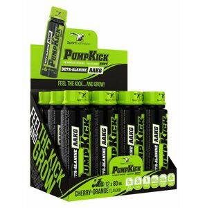 Pump Kick Shot - Sport Definition 12 x 80 ml. Cherry Orange