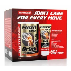 Flexit Pack - Nutrend 400 g + 100 ml. Orange