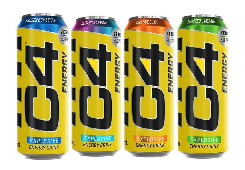C4 Energy Drink - Cellucor 500 ml. Twisted Limeade