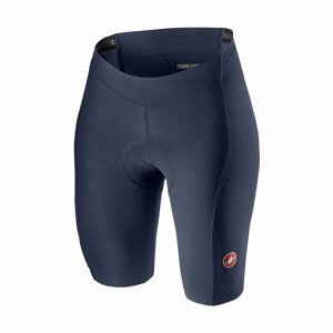 CASTELLI Cyklistické kalhoty krátké bez laclu - VELOCISSIMA 2 LADY - modrá/růžová