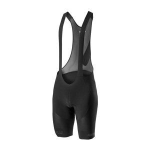 CASTELLI Cyklistické kalhoty krátké s laclem - SUPERLEGGERA - černá XL