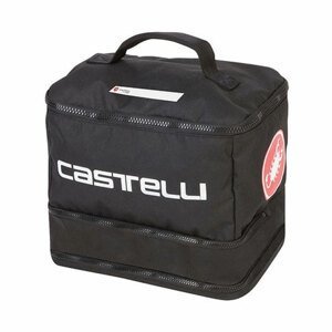 CASTELLI Cyklistická taška - RACE RAIN - černá
