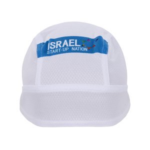 BONAVELO Cyklistická bandana - ISRAEL 2020 - bílá/modrá UNI